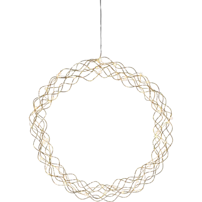 Dekoracja wianek z oświetleniem Led CURLY 45cm — zdjęcie 7