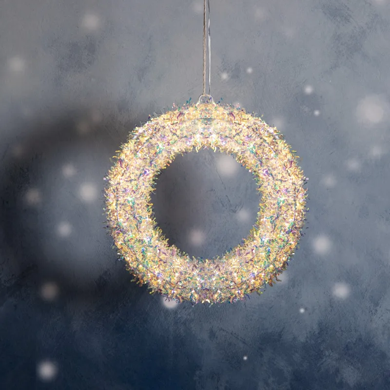 Dekoracja wianek z oświetleniem Led MAGIC 30cm — zdjęcie 5
