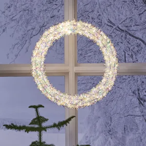 Dekoracja wianek z oświetleniem Led MAGIC 45cm