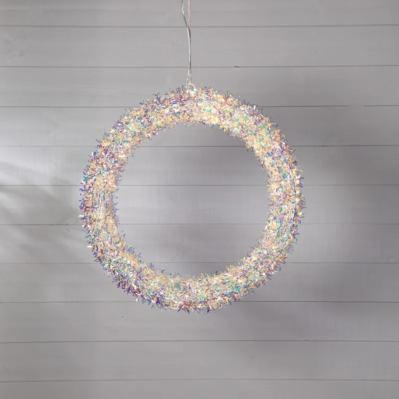 Dekoracja wianek z oświetleniem Led MAGIC 45cm — zdjęcie 5