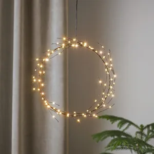 Dekoracja wianek z oświetleniem Led NIKE 24cm