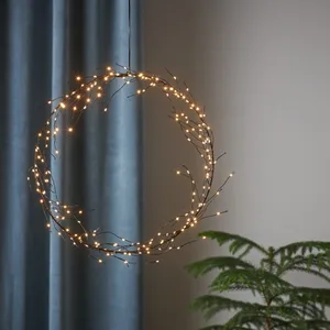 Dekoracja wianek z oświetleniem Led NIKE 35cm