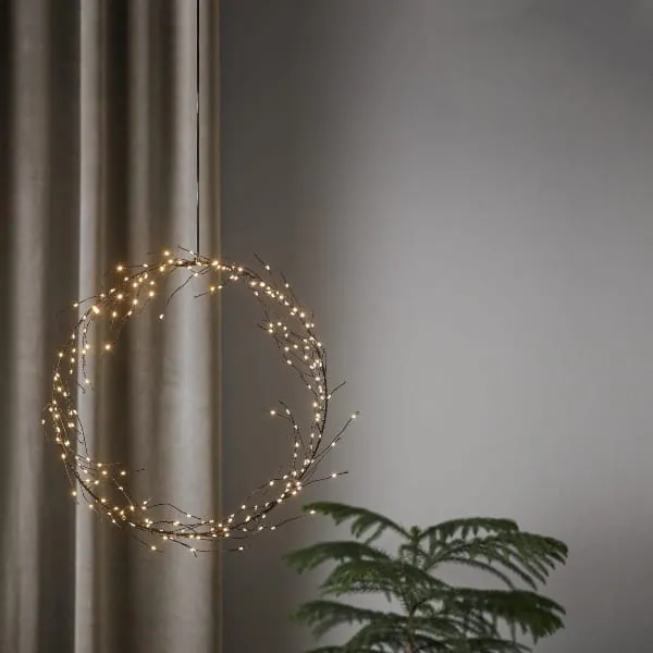 Dekoracja wianek z oświetleniem Led NIKE 35cm — zdjęcie 3