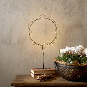 Dekoracja wianek z oświetleniem Led NIKE 43cm