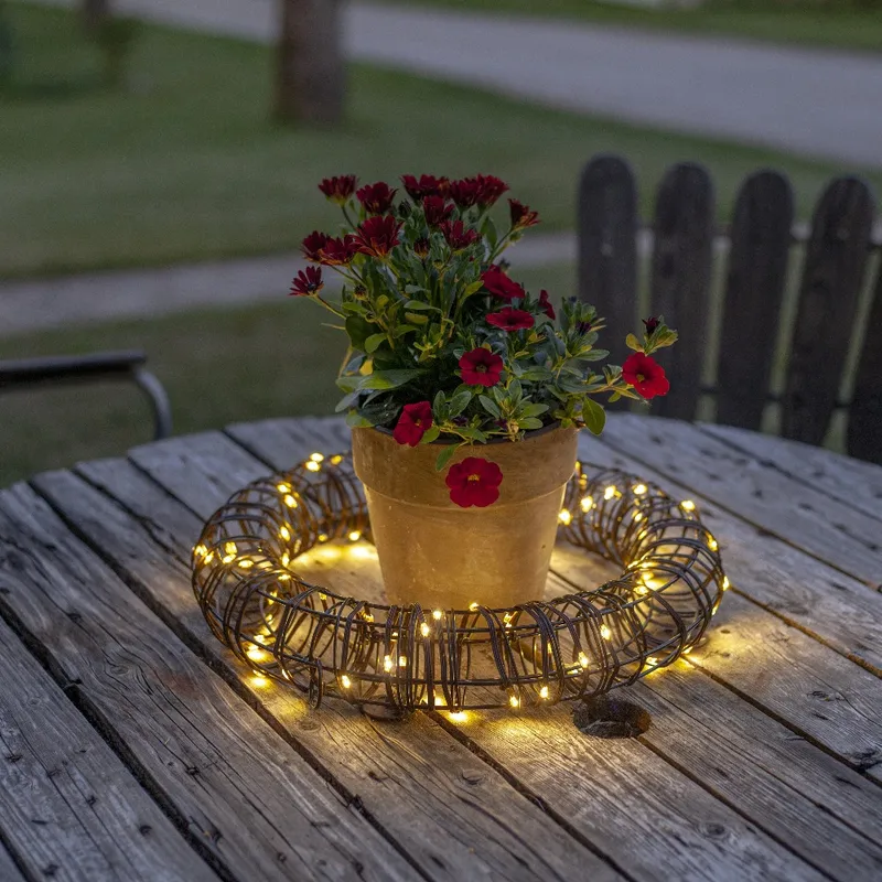 Dekoracja wianek z oświetleniem Led Vicke 40cm — zdjęcie 4