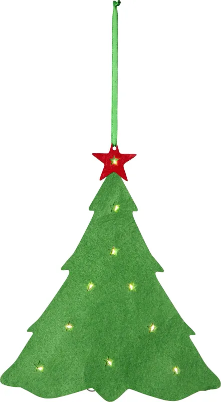 Dekoracja wisząca choinka Led MERRY na baterie — zdjęcie 2