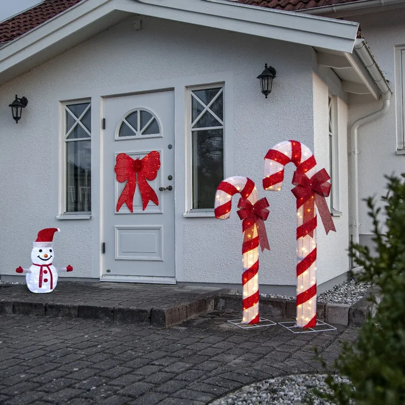 Dekoracja wisząca kokarda Led ARCO IP44 na baterie — zdjęcie 3