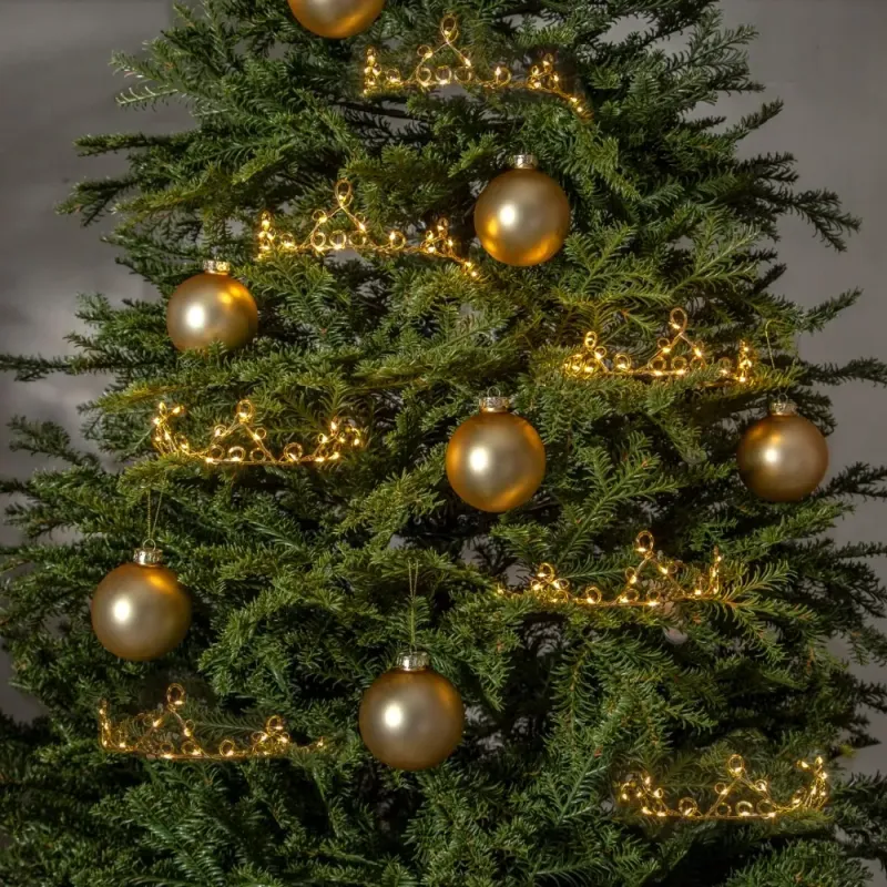 Dekoracja z oświetleniem Led DIADEM 6cm na baterie — zdjęcie 8
