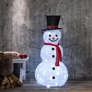 Figura ogrodowa bałwanek Led TECIDY 120cm
