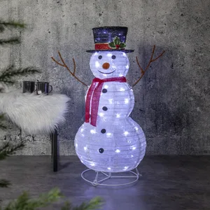 Figura ogrodowa bałwanek Led TECIDY 90cm
