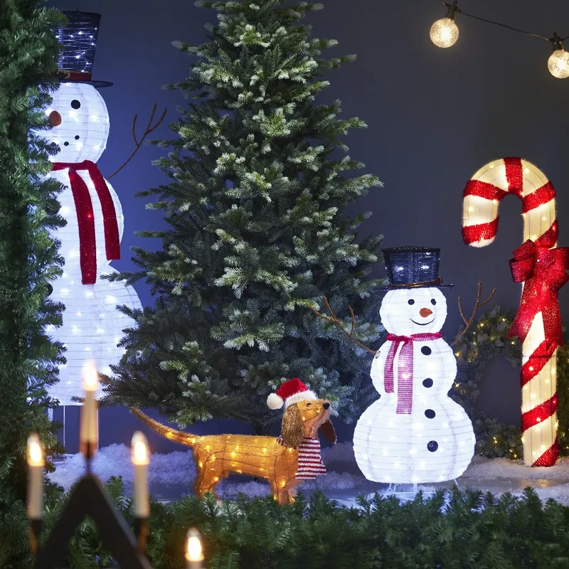 Figura ogrodowa piesek Led TECIDY 42cm na baterie — zdjęcie 4