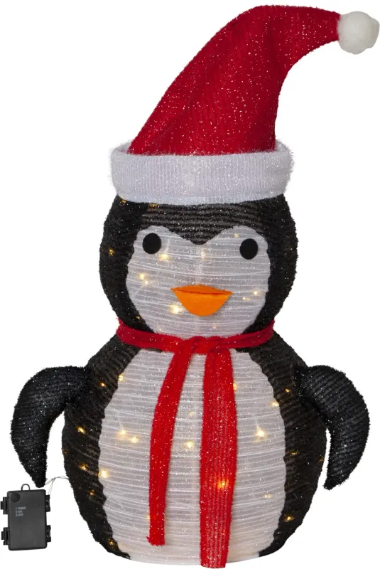 Figura ogrodowa pingwinek Led TECIDY 70cm na baterie — zdjęcie 2