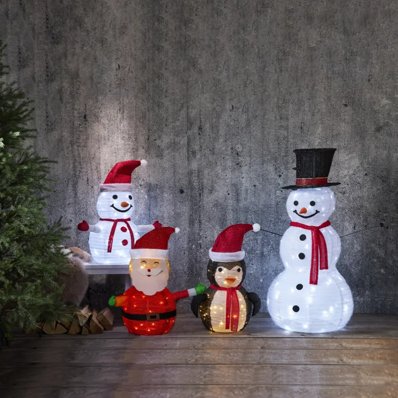 Figura ogrodowa pingwinek Led TECIDY 70cm na baterie — zdjęcie 4