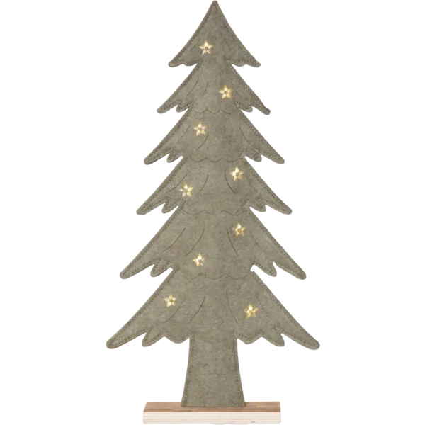 Figurka Choinka Led Fabbe 36cm na baterie — zdjęcie 2