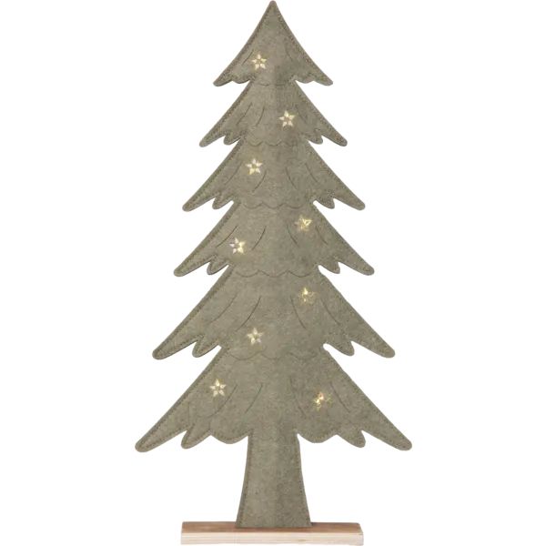 Figurka Choinka Led Fabbe 44,50cm na baterie — zdjęcie 2