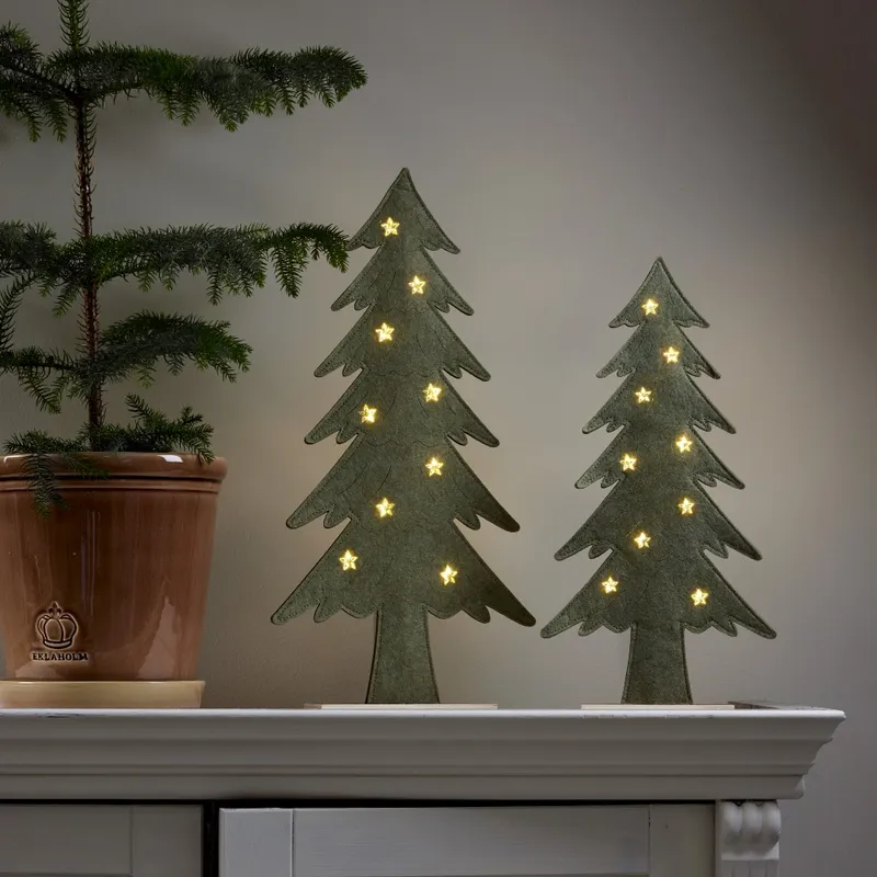 Figurka Choinka Led Fabbe 44,50cm na baterie — zdjęcie 3
