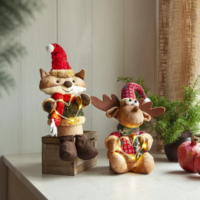 Figurka Lis Led JOYLIGHT 21cm na baterie — zdjęcie 3