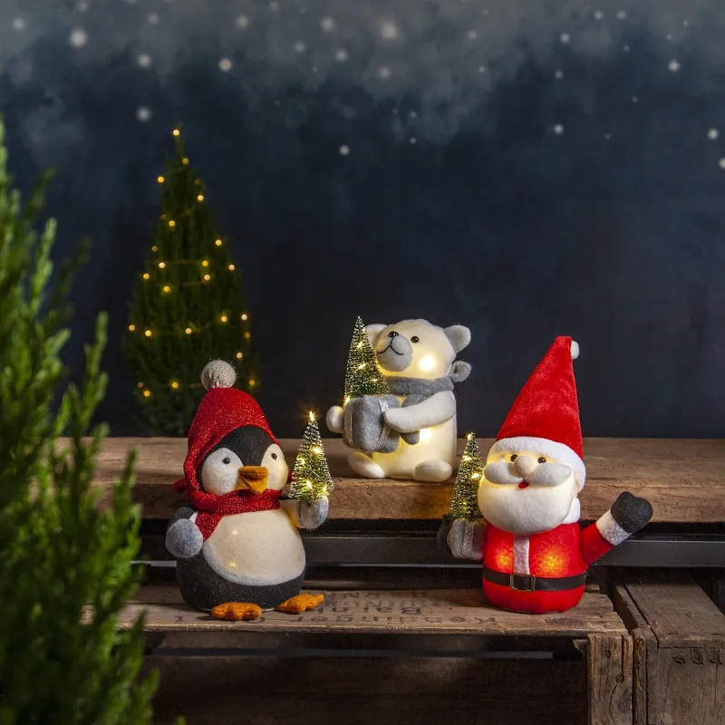 Figurka Pingwinek Led JOYLIGHT 25cm na baterie — zdjęcie 3