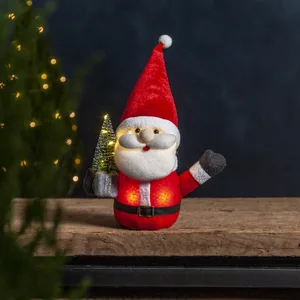 Figurka Św. Mikołaj Led JOYLIGHT 26cm na baterie