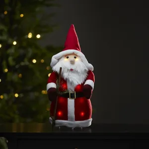 Figurka Św. Mikołaj Led JOYLIGHT 38cm na baterie