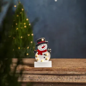 Figurka bałwanek Led FREDDY 14cm na baterie