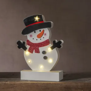 Figurka bałwanek Led FREDDY 25cm na baterie