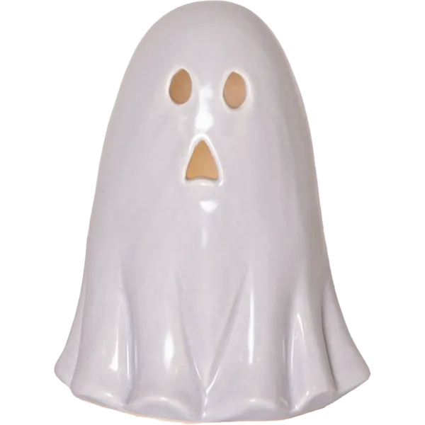 Figurka duszek Led BOO HALLOWEEN 12cm na baterie — zdjęcie 2