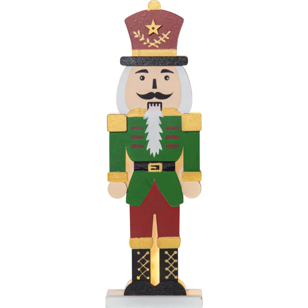Figurka dziadek do orzechów Led NUTCRACKER 25cm na baterie — zdjęcie 2