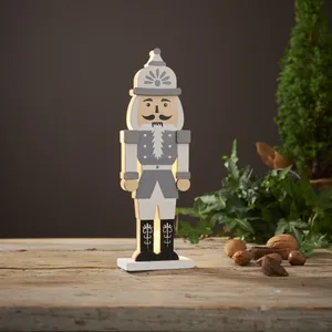 Figurka dziadek do orzechów Led NUTCRACKER 25cm na baterie