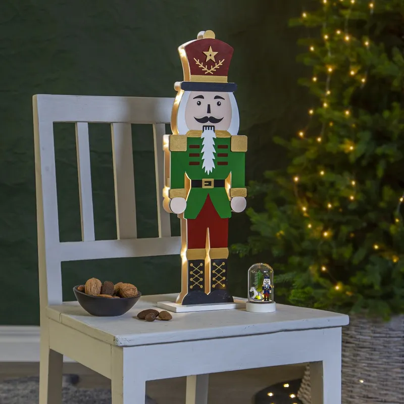 Figurka dziadek do orzechów Led NUTCRACKER 52cm na baterie — zdjęcie 3
