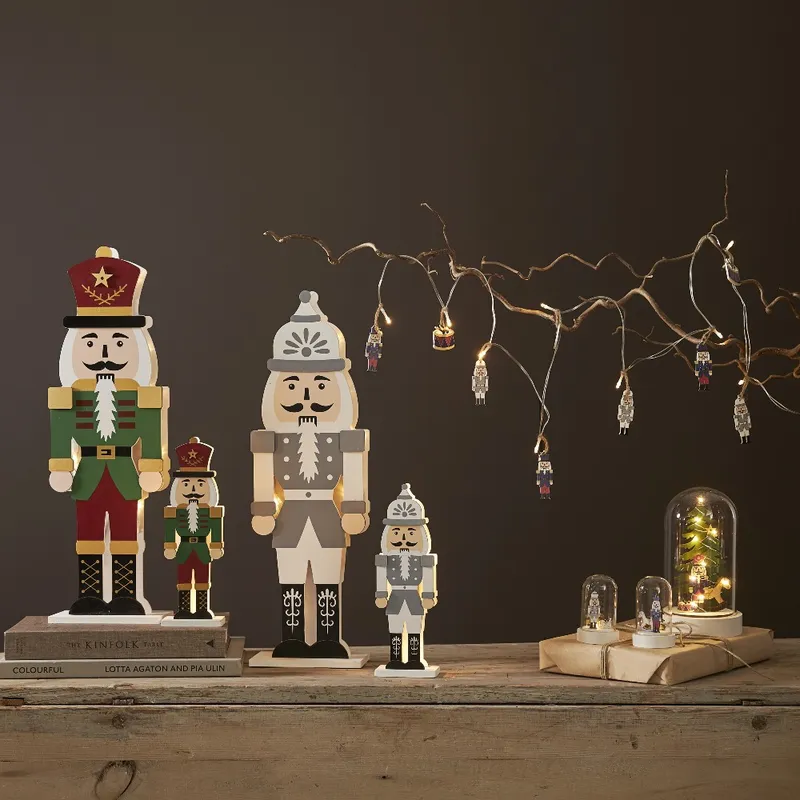 Figurka dziadek do orzechów Led NUTCRACKER 52cm na baterie — zdjęcie 4