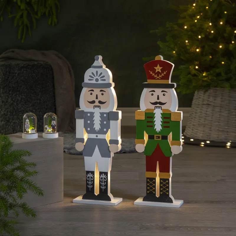 Figurka dziadek do orzechów Led NUTCRACKER 52cm na baterie — zdjęcie 5