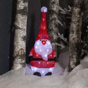Figurka ogrodowa Św. Mikołaj Led CRYSTALO IP44