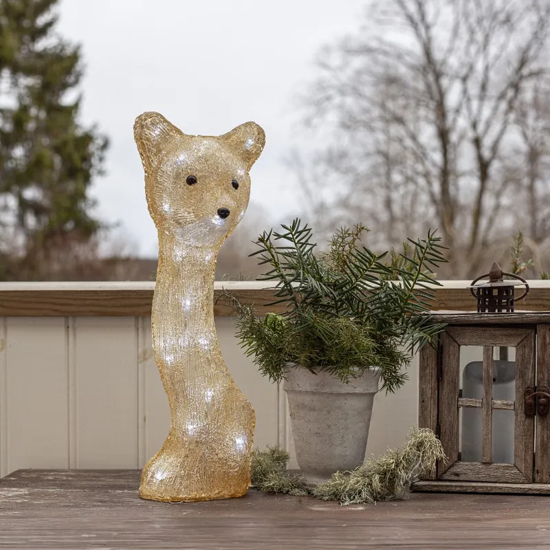 Figurka ogrodowa lis Led CRYSTALO IP44 — zdjęcie 5