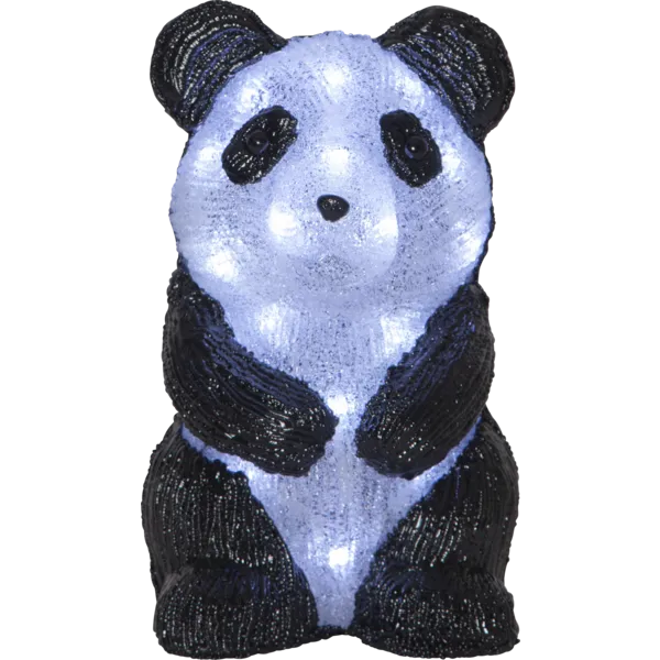 Figurka ogrodowa panda Led CRYSTALO IP44 — zdjęcie 2