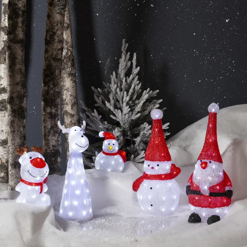 Figurka ogrodowa renifer Led CRYSTALO IP44 — zdjęcie 3