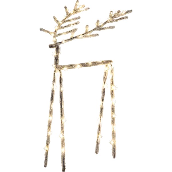 Figurka renifer Led ICY 40cm wysokości — zdjęcie 2