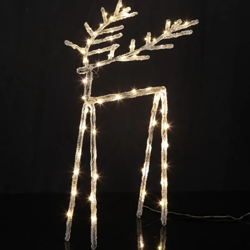 Figurka renifer Led ICY 40cm wysokości — zdjęcie 3