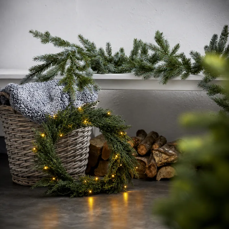 Girlanda świerkowa LUNDA 200cm — zdjęcie 4