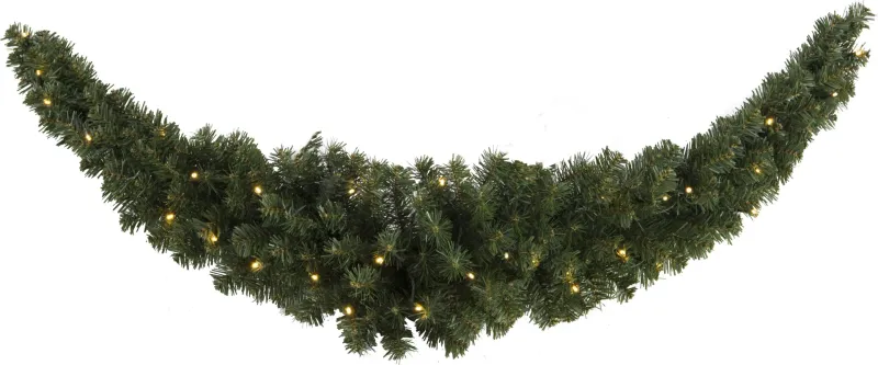 Girlanda świerkowa z oświetleniem Led OTTAWA 150cm — zdjęcie 2