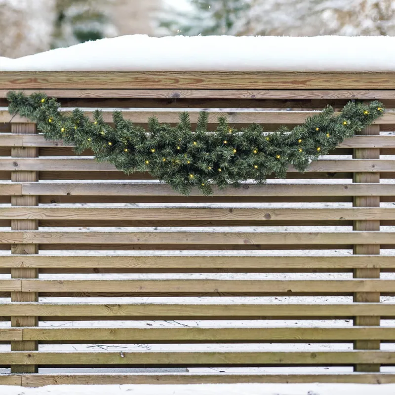 Girlanda z oświetleniem Led OTTAWA 150cm na baterie — zdjęcie 3