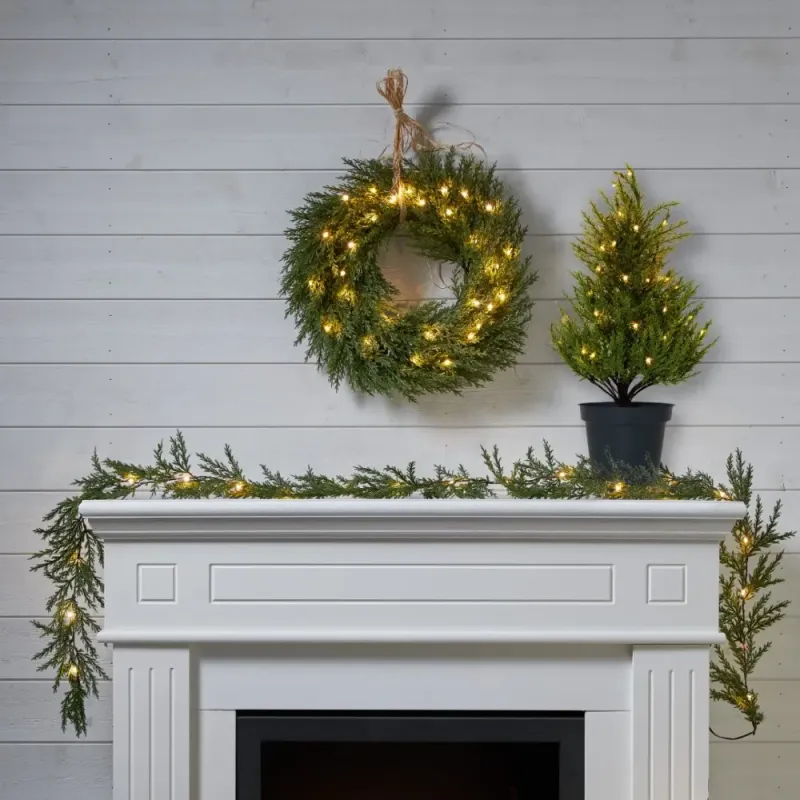 Girlanda z oświetleniem Led THUJA 180cm na baterie — zdjęcie 3