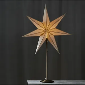 Gwiazda stojąca NICOLAS 90cm wysokości metalowa podstawa wymienne żarówki LED E14