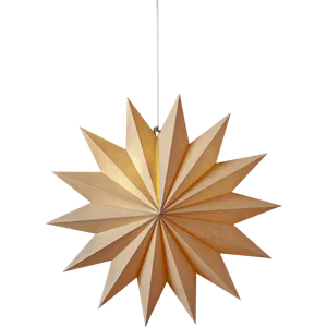 Gwiazda wisząca beżowa PLAIN 60cm
