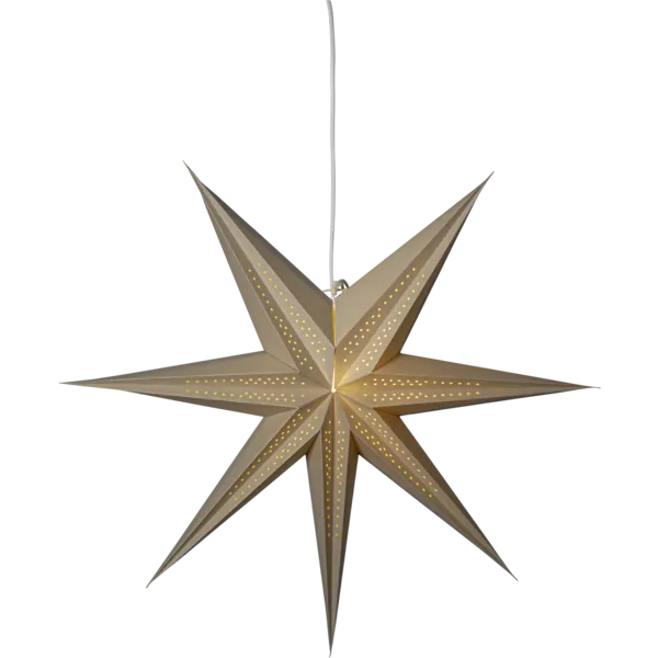 Gwiazda wisząca beżowa POINT 60cm — zdjęcie 7