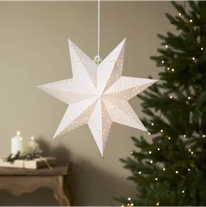 Gwiazda wisząca biała CLASSIC 45cm