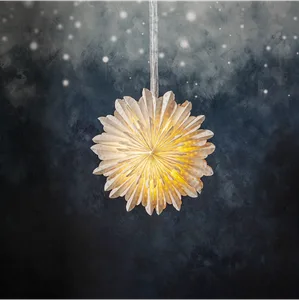 Gwiazda wisząca biała CLOUD 45cm
