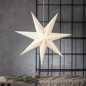 Gwiazda wisząca biała HOLLY 75cm