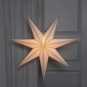 Gwiazda wisząca biała NICOLAS 80cm