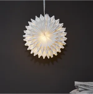 Gwiazda wisząca biała SNOW 50cm